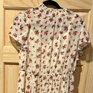 Torrid high neck flutter sleeve dress. Size 0.